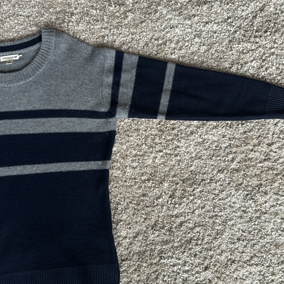 Toad & co crew neck striped wool sweater - Picture 4 of 10